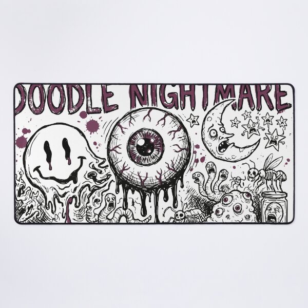 Item preview, Doodle Nightmare – Weird Horror Comic designed and sold by Maria Garcia´s.