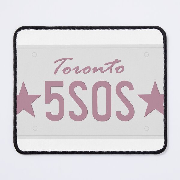 Item preview, 5 Seconds of Summer Toronto Licence Plate designed and sold by RebelAtHeartDesigns.