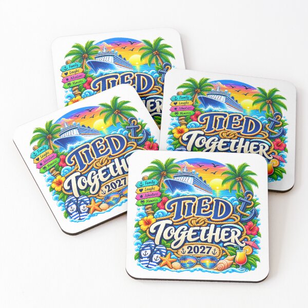 Item preview, TRAVEL COLLECTION - FAMILY CRUISE - TIED TOGETHER • 2027 designed and sold by WheelieGdArt.