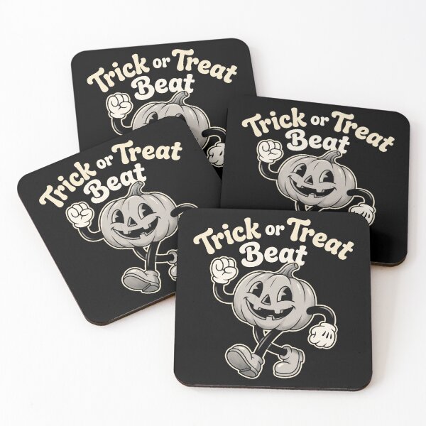 Item preview, Trick Or Treat Beat Retro Rubber Hose Animation Halloween Pumpkin designed and sold by TeNovaStudio ⭐⭐⭐⭐⭐.