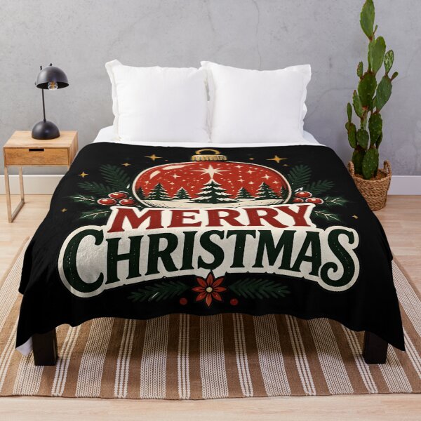 Item preview, Merry Christmas Signature Symbol Christmas Design designed and sold by OliviaHayesArt.