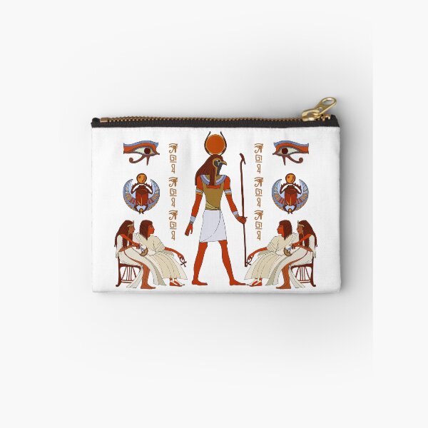 Item preview, Ra Sun God Mural Art | Ancient Egyptian Deity Illustration | Sacred Eye of Horus Scarab designed and sold by GulfSignature.
