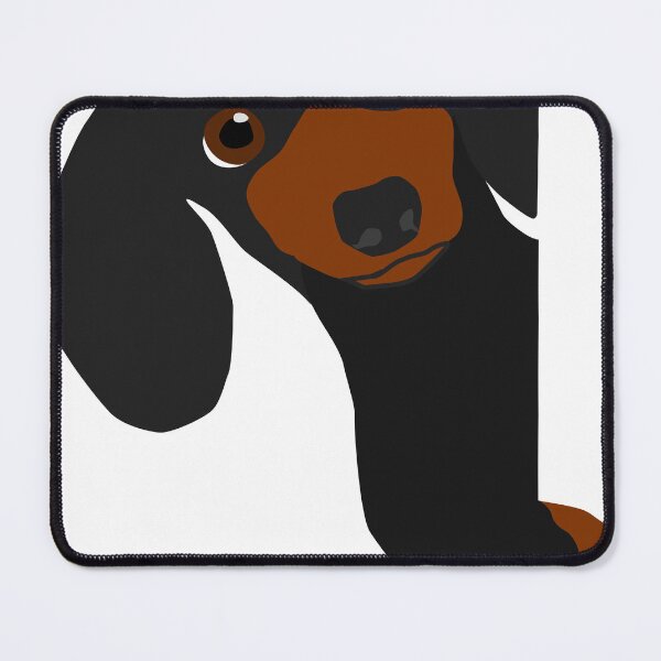 Item preview, Dachshund Peeking from Side (Right) designed and sold by JacqulynCreates.