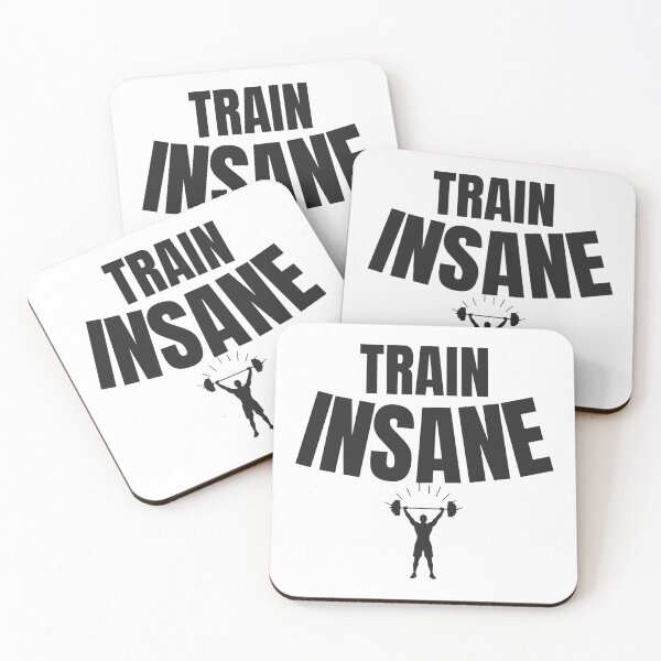 Item preview, Train Insane – Intense Gym Motivation designed and sold by RisticCEO.