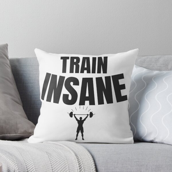 Item preview, Train Insane – Intense Gym Motivation designed and sold by RisticCEO.