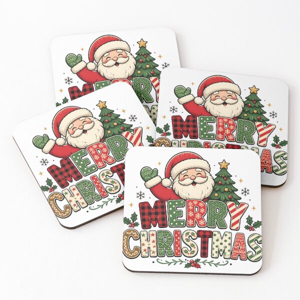 Item preview, Merry Christmas Mixed Pattern Typography Christmas Design designed and sold by OliviaHayesArt.