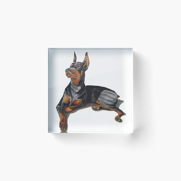 Item preview, Doberman designed and sold by UlyaBowie.