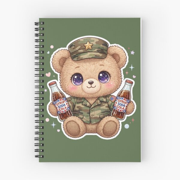 Item preview, Thirsty soldier bear designed and sold by Jefferson  Hernandez.