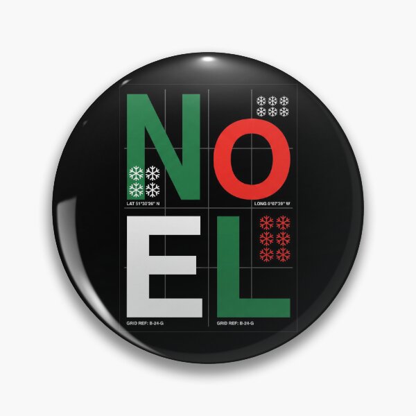 Item preview, Noel Geometric Grid Brutalist Typography Modern Christmas designed and sold by TeNovaStudio ⭐⭐⭐⭐⭐.