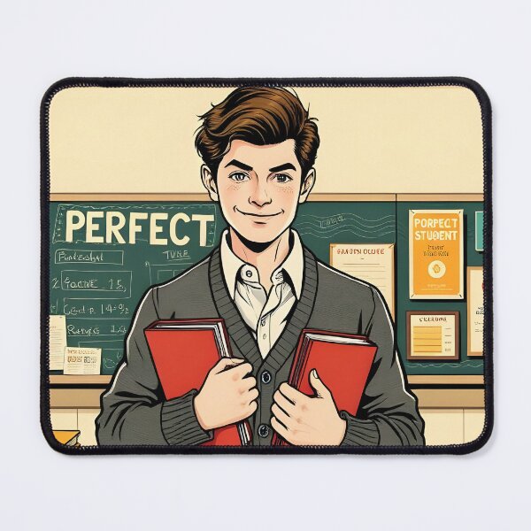 Item preview, Perfect Student… Probably – Vintage Retro School Comic designed and sold by Syed-SShop.