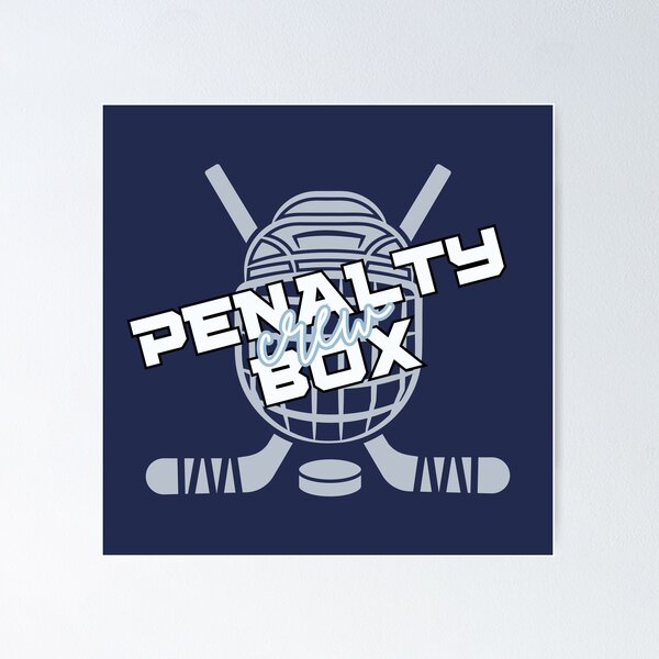Item preview, Penalty box crew hockey lovers shirt designed and sold by BosskaDesign.