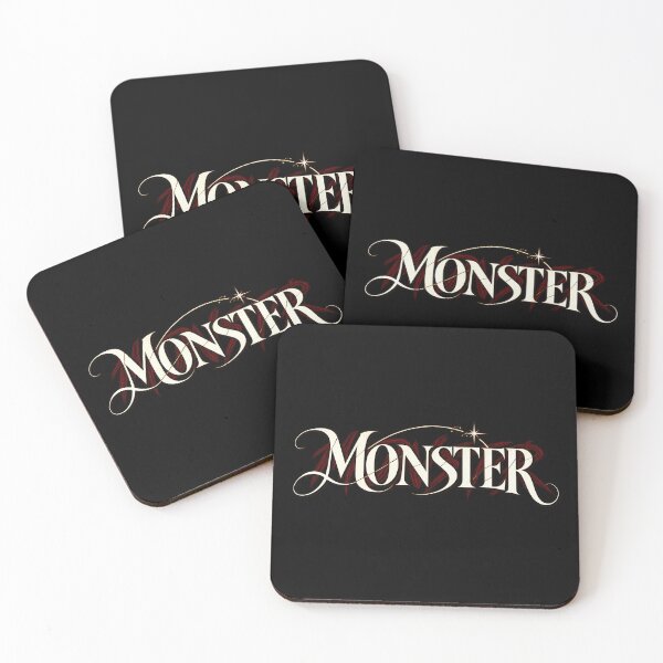 Item preview, Monster Dark Romantic Typography designed and sold by Artfully Entertained.