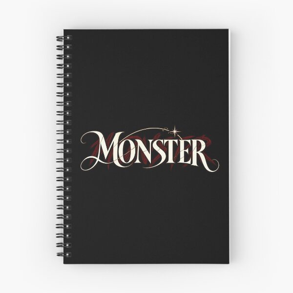 Item preview, Monster Dark Romantic Typography designed and sold by Artfully Entertained.