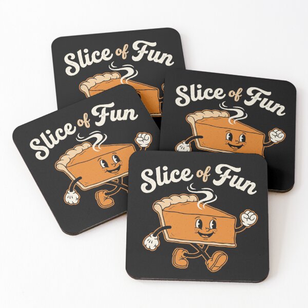 Item preview, Slice Of Fun Retro Rubber Hose Thanksgiving Pumpkin Pie designed and sold by TeNovaStudio ⭐⭐⭐⭐⭐.