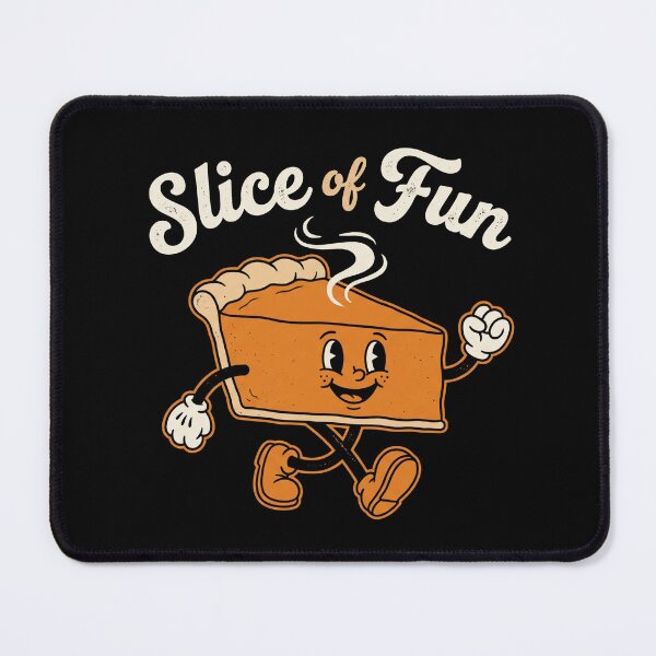Item preview, Slice Of Fun Retro Rubber Hose Thanksgiving Pumpkin Pie designed and sold by TeNovaStudio ⭐⭐⭐⭐⭐.