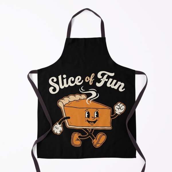 Item preview, Slice Of Fun Retro Rubber Hose Thanksgiving Pumpkin Pie designed and sold by TeNovaStudio ⭐⭐⭐⭐⭐.