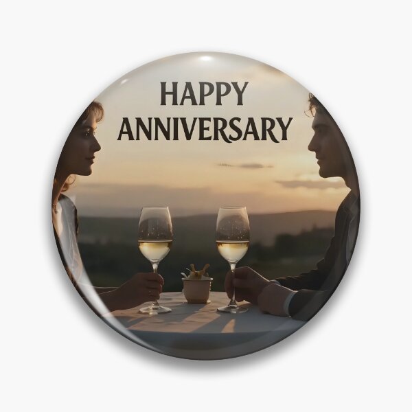 Item preview, Happy Anniversary – Romantic Wine Celebration designed and sold by Nomad-Maynard.