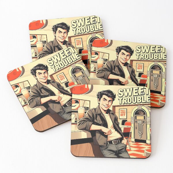 Item preview, Sweet as Trouble – Vintage 1950s Diner Retro Comic designed and sold by Syed-SShop.