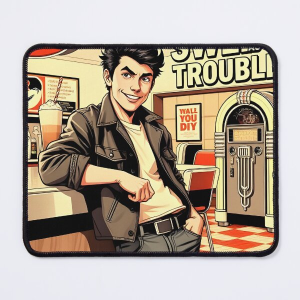 Item preview, Sweet as Trouble – Vintage 1950s Diner Retro Comic designed and sold by Syed-SShop.