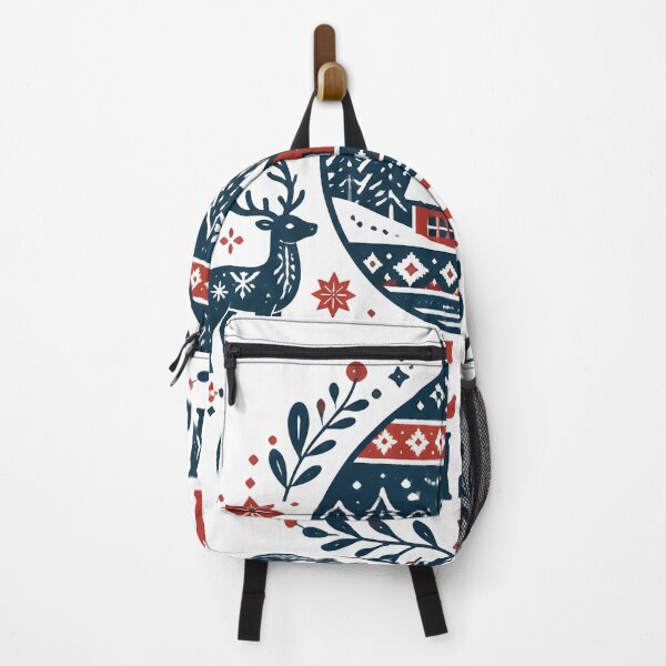 Item preview, Merry Christmas Nordic Scandinavian Christmas Design designed and sold by OliviaHayesArt.