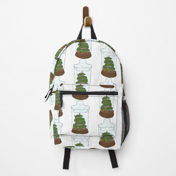 Item preview, Zen Mossy Rock Stacking Terrarium Glass Jar Illustration designed and sold by The Soapiest Goat.