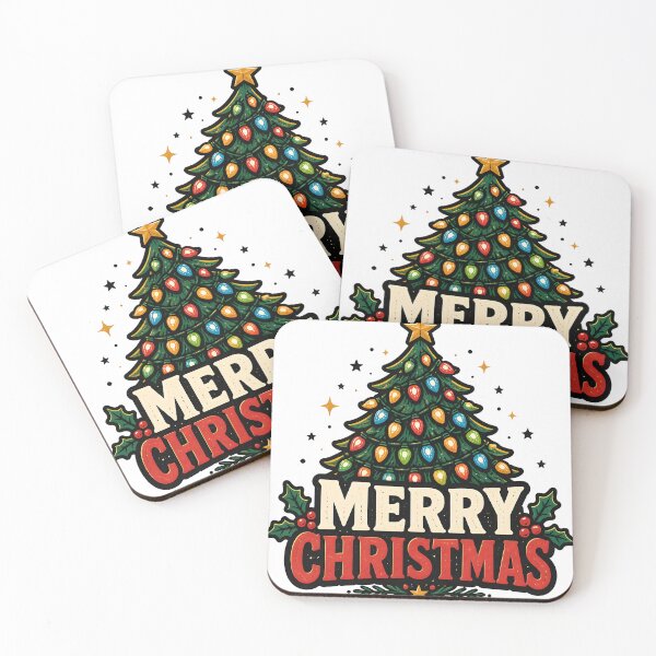 Item preview, Merry Christmas Christmas Lights Pattern Christmas Design designed and sold by OliviaHayesArt.
