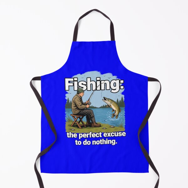 Item preview, Funny Fishing Fanatic Fishing: the perfect excuse to do nothing. Fish art design Art Design designed and sold by fantasticdesign.