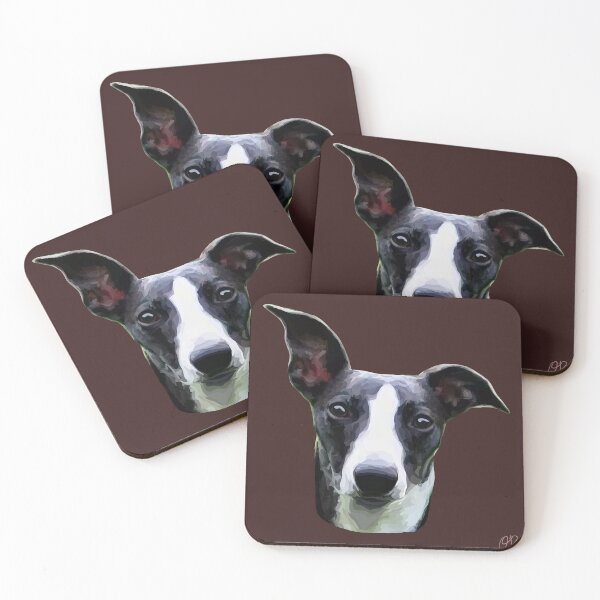 Item preview, Italian Greyhound Design – Headshot Illustration designed and sold by Wheel and Woof.