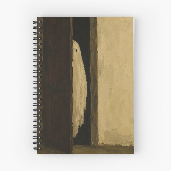 Item preview, Quiet Ghost Behind the Door designed and sold by Bubblaco.
