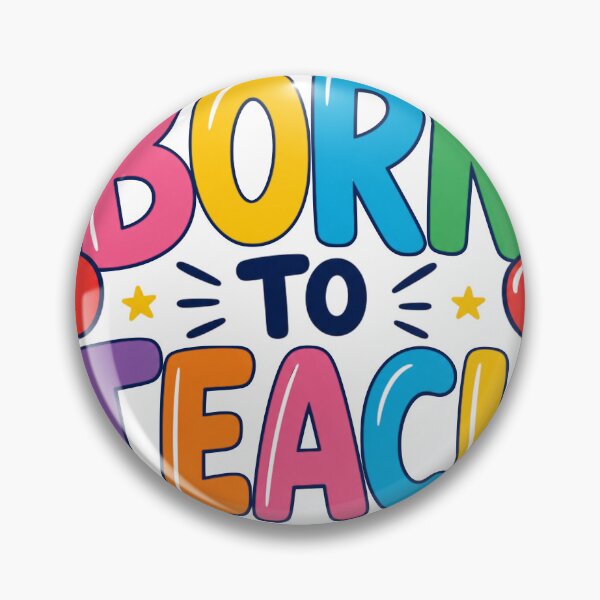 Item preview, Born To Teach Teacher designed and sold by TeeVerse27.