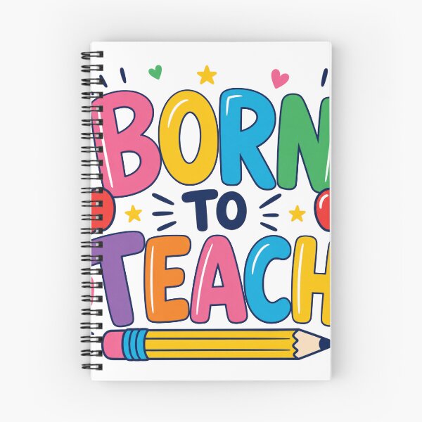Item preview, Born To Teach Teacher designed and sold by TeeVerse27.