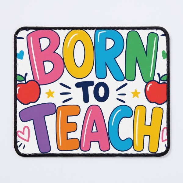 Item preview, Born To Teach Teacher designed and sold by TeeVerse27.