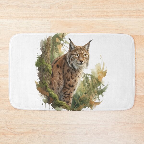 Item preview, Eurasian lynx designed and sold by tomperys.