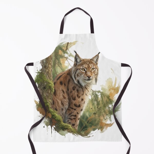 Item preview, Eurasian lynx designed and sold by tomperys.