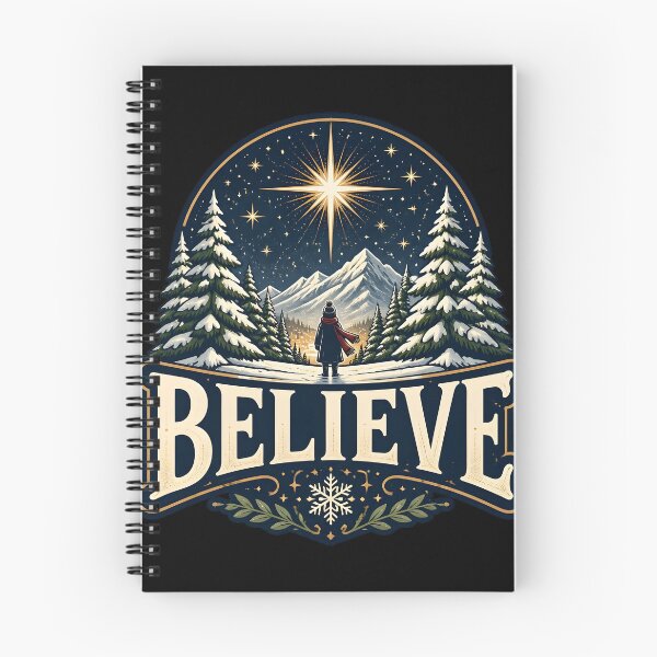 Item preview, Believe Classic Meaning Illustration Christmas Design designed and sold by KristenosNehk.