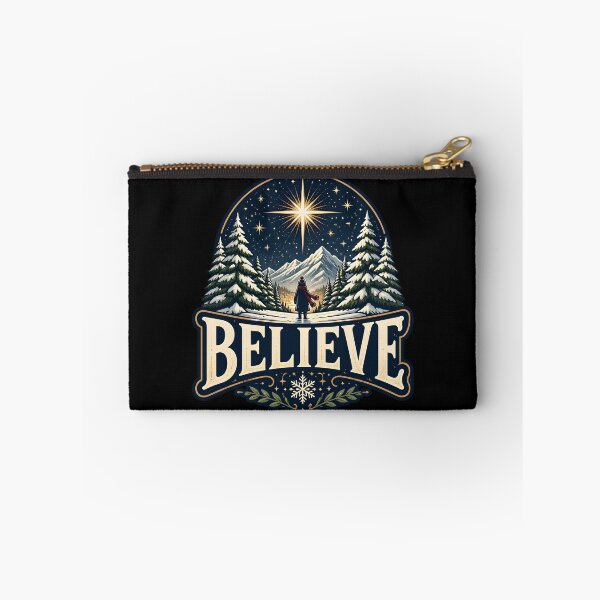 Item preview, Believe Classic Meaning Illustration Christmas Design designed and sold by KristenosNehk.