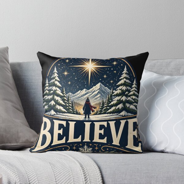 Item preview, Believe Classic Meaning Illustration Christmas Design designed and sold by KristenosNehk.