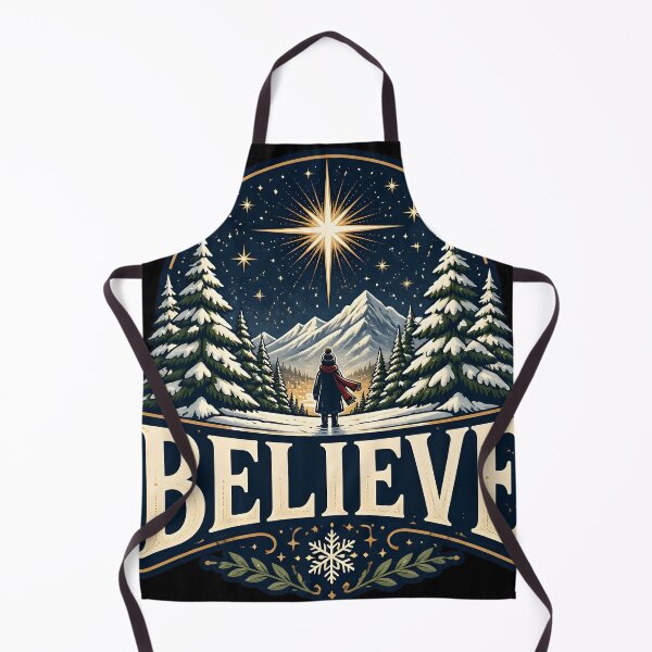 Item preview, Believe Classic Meaning Illustration Christmas Design designed and sold by KristenosNehk.