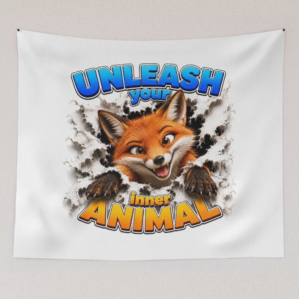 Item preview, Unleash Your Inner Animal - Friendly Fox  designed and sold by Bor-Suk.