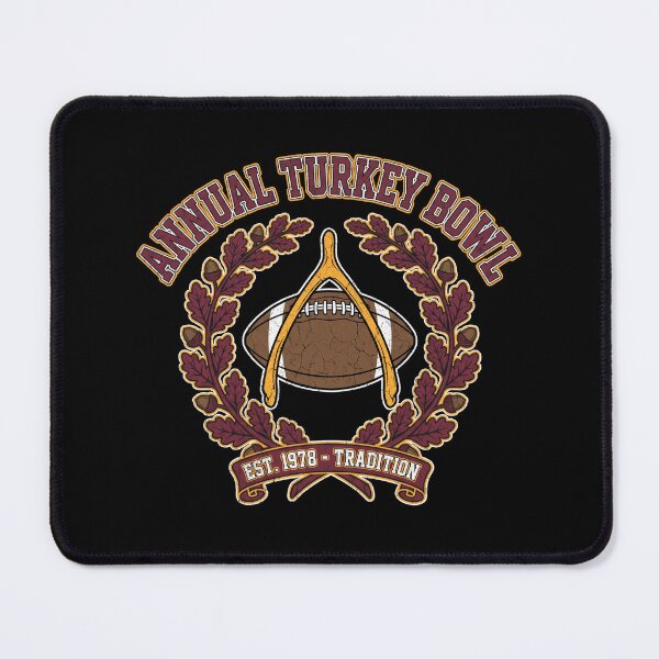 Item preview, Annual Turkey Bowl Est 2026 Wishbone Football Thanksgiving Tradition designed and sold by TeNovaStudio ⭐⭐⭐⭐⭐.