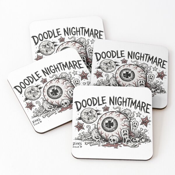 Item preview, Doodle Nightmare – Weird Horror Comic  designed and sold by Maria Garcia´s.