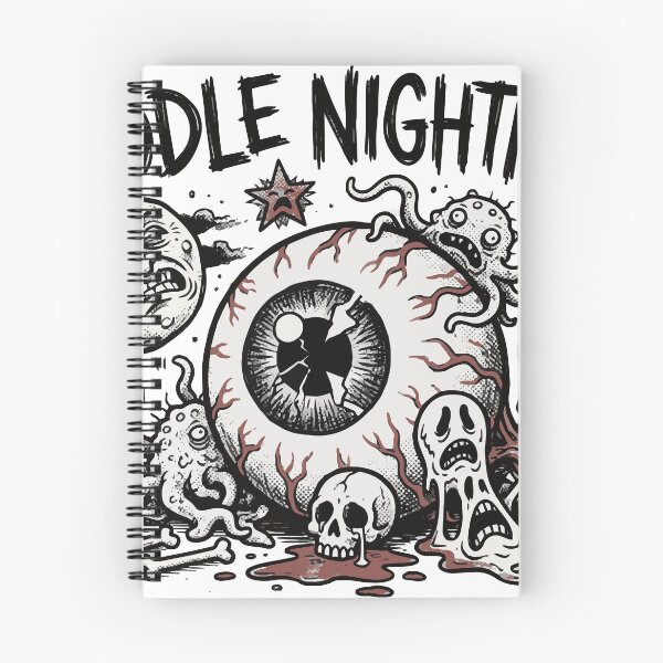 Item preview, Doodle Nightmare – Weird Horror Comic  designed and sold by Maria Garcia´s.