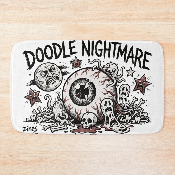 Item preview, Doodle Nightmare – Weird Horror Comic  designed and sold by Maria Garcia´s.