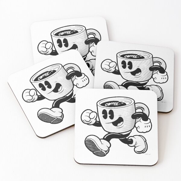 Item preview, Retro Cartoon Coffee Mug: 1930s Vintage Style designed and sold by Artdavesalzburg.