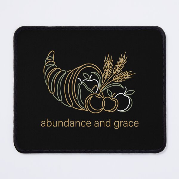 Item preview, Abundance And Grace Minimalist Line Art Cornucopia Thanksgiving designed and sold by TeNovaStudio ⭐⭐⭐⭐⭐.