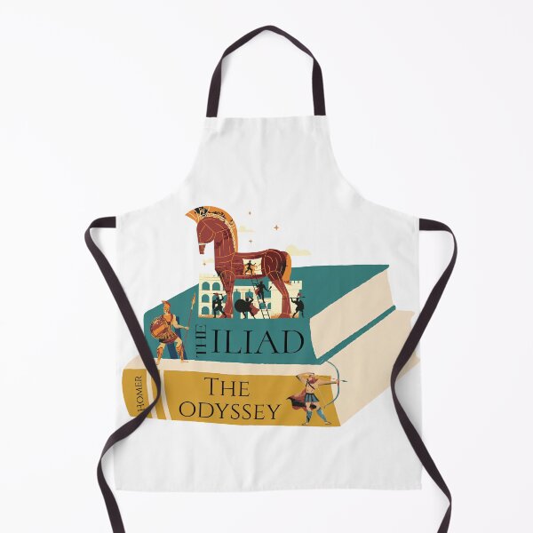 Item preview, The Iliad and The Odyssey | Classical Bookish  designed and sold by Nyxander's Bookish Catalogue.