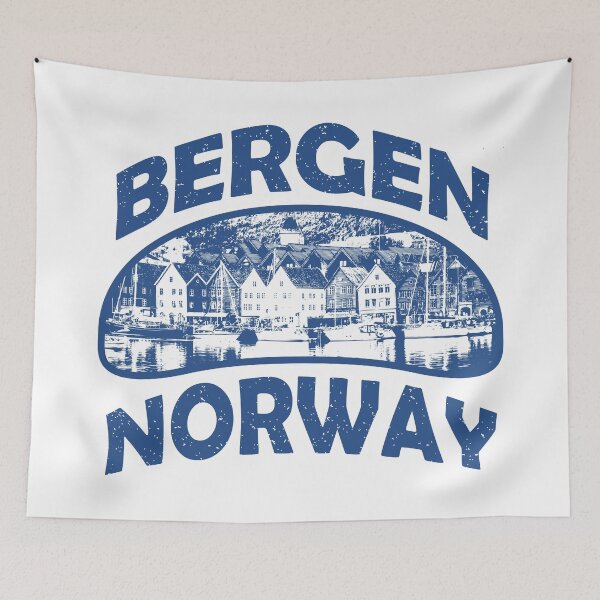 Item preview, Bergen Norway designed and sold by ArtNoveltee.