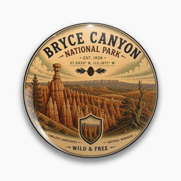 Item preview, Vintage Bryce Canyon National Park Utah designed and sold by T-Motive.