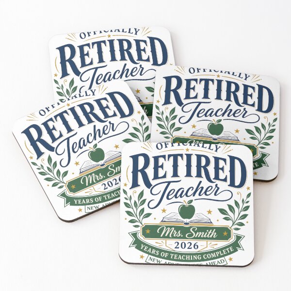 Item preview, Officially Retired Teacher 2026 designed and sold by TeeVerse27.