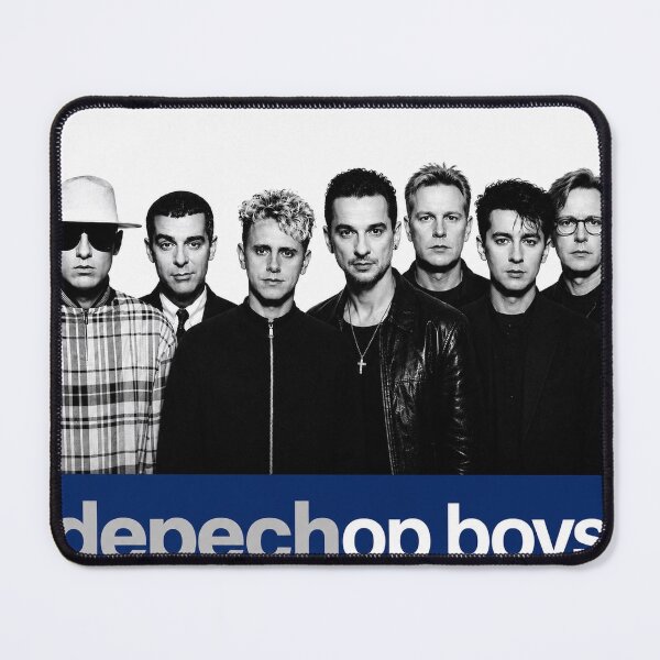 Item preview, Title: Depechop Boys – Synthpop Mashup Portrait Ⓑ designed and sold by Boreal Apparel.